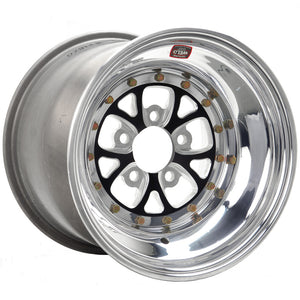 Weld 84B-510208 V-Series 15x10 / 5x4.5 BP / 4in. BS Black Wheel