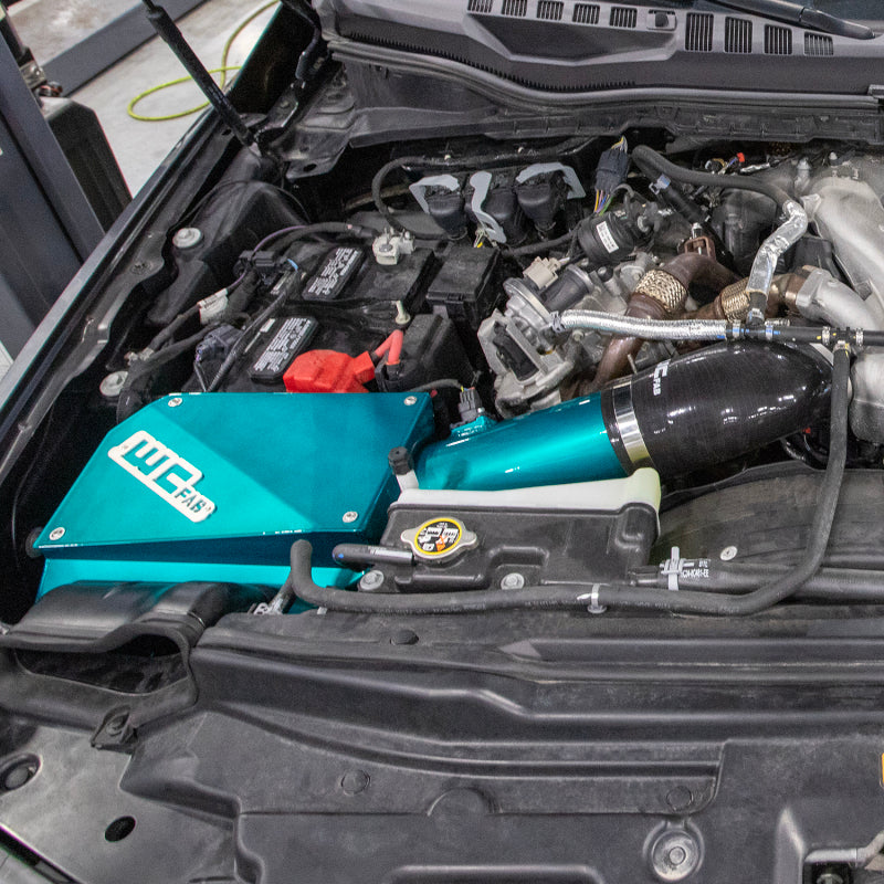 Wehrli 20-25 Ford Power Stroke 6.7L 4in Intake Kit - Fine Texture Black