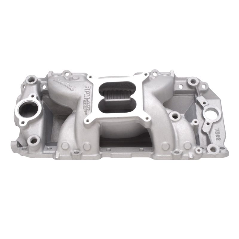 Edelbrock 7562 B/B Chev Rect Port RPM Air-Gap Manifold