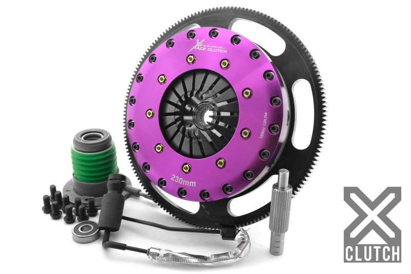 XClutch XKCR23630-2G 09-13 fits Chevrolet Corvette ZR1 6.2L 9in Twin Solid Organic Clutch Kit