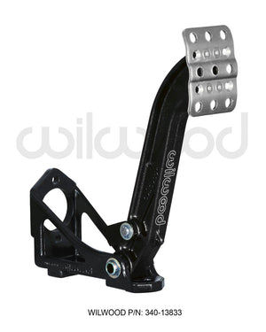 Wilwood 340-13833 Adjustable Single Pedal - Floor Mount - 6:1
