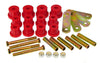 Prothane 7-1056 fits Chevy 62-67 Nova HD Spring & Shackles Bushings - Red