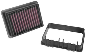 K&N Engineering KT-1217 K&N 17-19 KTM 125 Duke 125 / KTM 250 Duke 249 / KTM 390 Duke 373 Replacement Drop In Air Filter