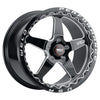 Weld  768B-31015F Magnum Import 13x10 / 4x100mm BP / 5in. BS Black Wheel - Black