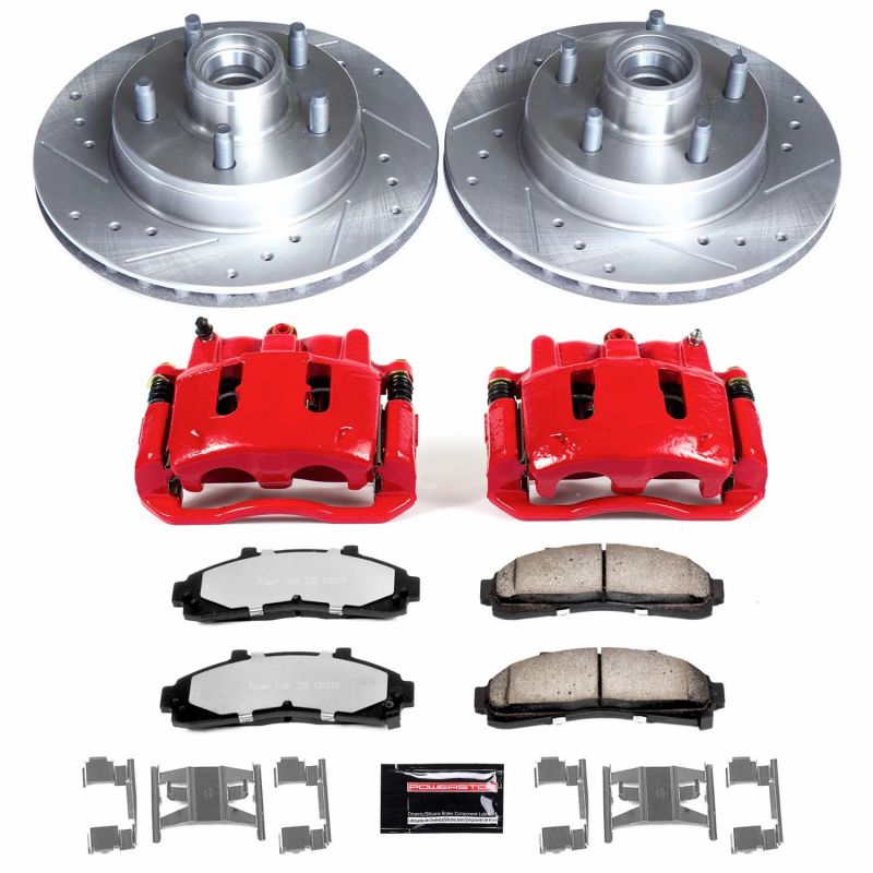 PowerStop KC5079 36 fits Ford Ranger Front Z36 Truck & Tow Brake Kit w/Calipers