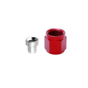 Nitrous Express 80091 3AN B-Nut & Sleeve - Red