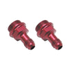 Russell 640360 Performance 7/8in -20 x -6 AN Male Flare Extended (2 pcs.) (Red/Blue)