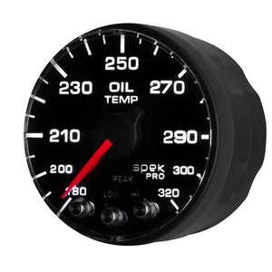 AutoMeter P553328-N1 Autometer Spek-Pro - Nascar 2-1/16in Oil Temp 180- 320F Bfb Ecu