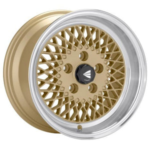 Enkei 465-570-4838GG Enkei92 Classic Line 15x7 38mm Offset 4x114.3 Bolt Pattern Gold Wheel