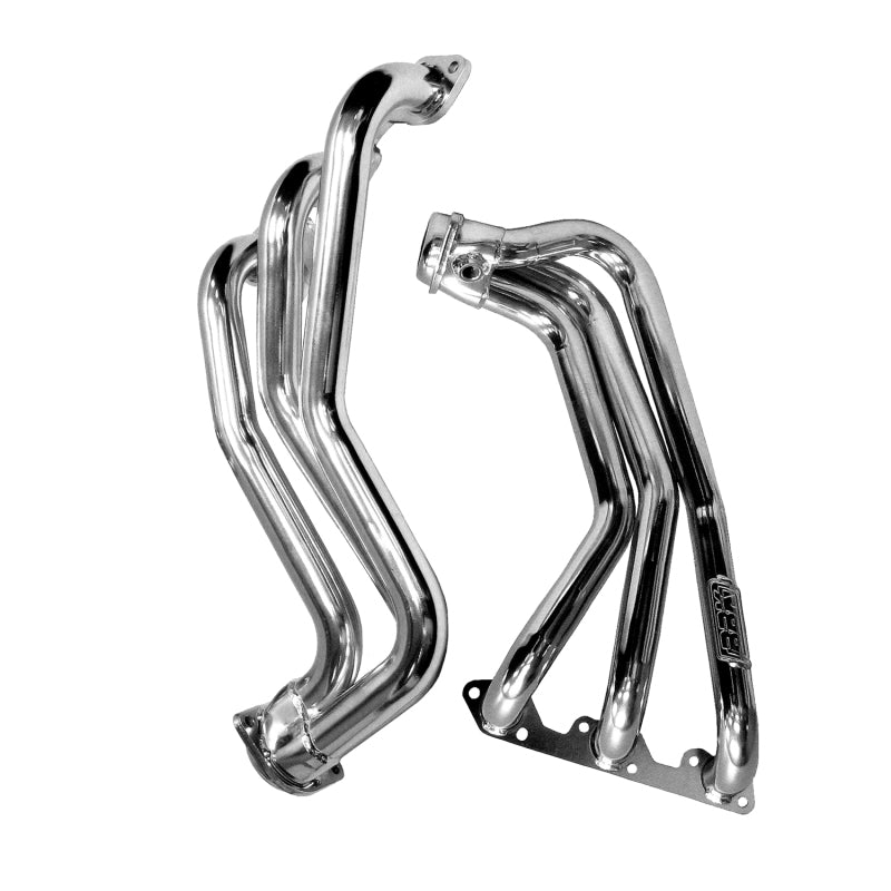 BBK  40500 fits Jeep 07-11 3.8 V6 Long Tube Exhaust Headers And Y Pipe And Conve
