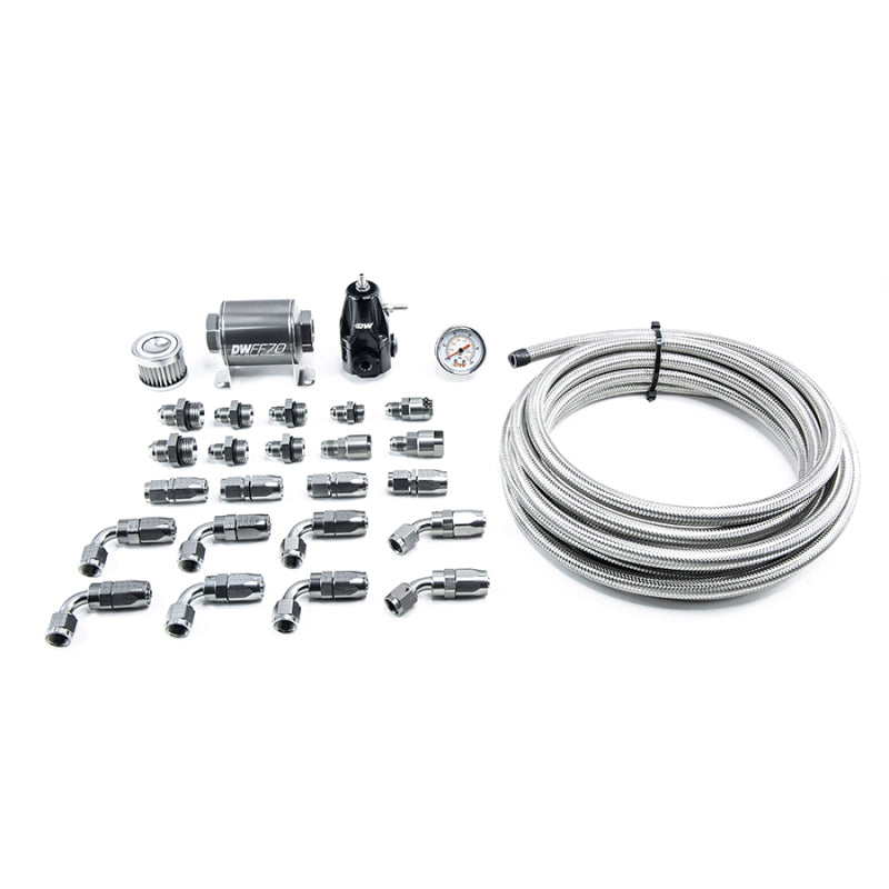 DeatschWerks 6-609 fits Chevy 10-15 Camaro X2 Series Pump Module -6AN CPE Plumbing Kit