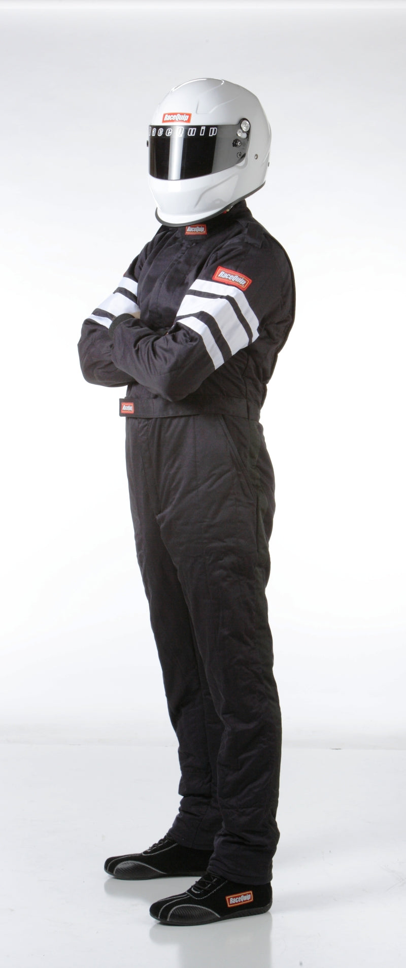 Racequip 120004 Black SFI-5 Suit - Medium Tall
