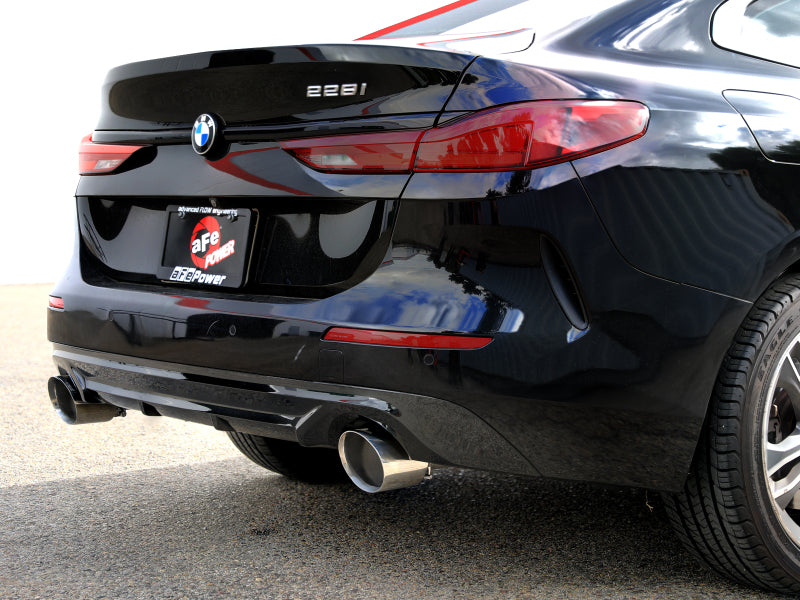 aFe 49-36355-P MACHForce XP Exhausts Axle-Back 21-24 fits BMW 228i 2.0T (SS w/ Polished Tips)