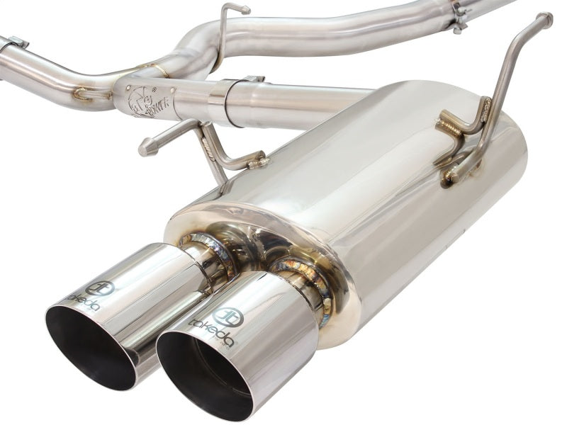 AFE 49-36801-P  3in SS Exhaust Cat-Back 15-16 fits Subaru WRX/STI 2.0L/2.5L Pol
