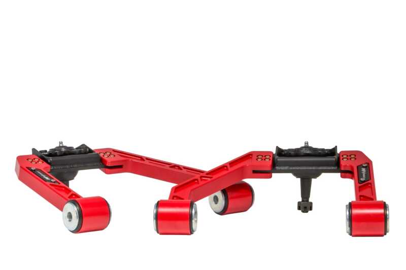 UMI Performance 6565-R 15-25 fits Ford F-150 Adjustable Upper A-Arm Kit - Red