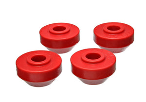 Energy Suspension 5.7103R fits Dodge Van Strut Rod Bushings - Red