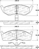 Stoptech 308.0642 Street Brake Pads