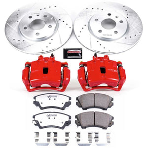 Power Stop KC3031-26 10-11 fits Saab 9-5 Front Z26 Street Kit w/Cals