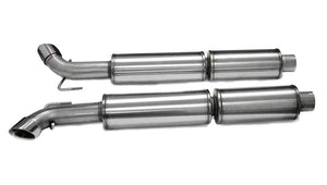 CORSA Performance 14176 Corsa 2003-06 fits Dodge Viper 8.3L Polished Sport Cat-Back Exhaust (2.5in Inlet for Use w/ Stock Conv.)