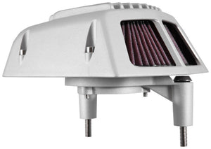 K&N Engineering RK-3951S K&N Street Metal Intake System 08-16 Harley-Davidson Shaker Silver H/D Touring Models