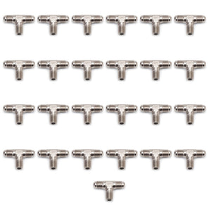 Russell 661069 Performance -3 AN to 1/8in NPT Flare to Pipe Tee Fitting (25 pcs.)