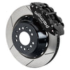Wilwood Narrow Superlite 6R Front Kit 14.00in Slotted Rotors - Black
