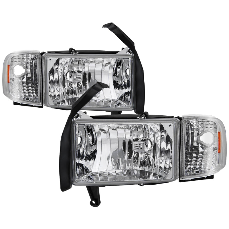 xTune 9040078 fits Dodge Ram 1500 94-01 Headlight w/ Corner Lamps - OEM HD-JH-D
