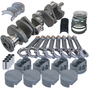 Eagle 615034185 fits Pontiac 455 4.250in Crank 6.800in I-Beam Rods -6cc Flat Top 4.185in Pistons Rotating Assembly