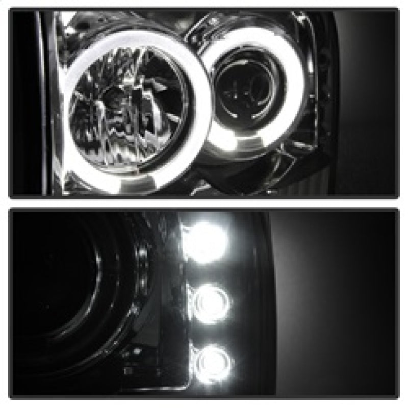 Spyder 5010360 fits Ford 99-04 F250 Super Duty Projector Version 2 LED Halo LED