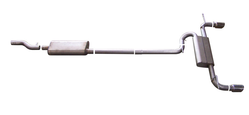 Gibson  319630 fits Ford 07-14 Edge SE 3.5L 2.5in Cat-Back Dual Split Exhaust -