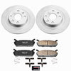 Power Stop 91-96 Ford Escort Rear Z23 Coated Brake Kit