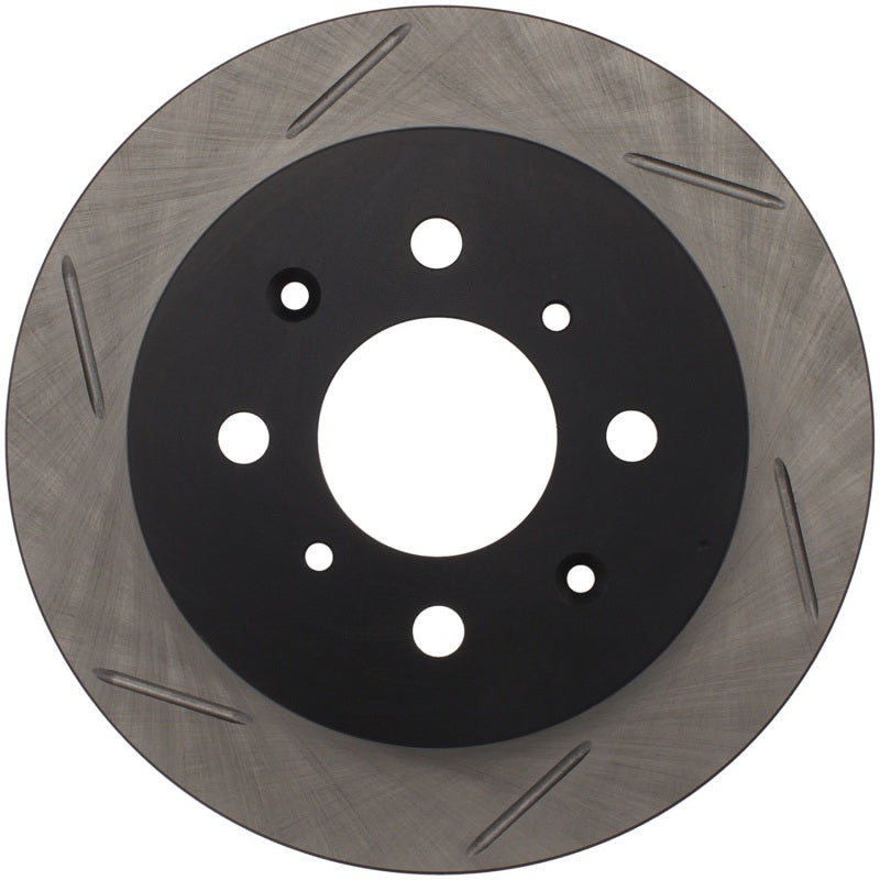 Stoptech 126.40017SR Power Slot Rear Right Rotor 90-01 Integra (exc. Type R) /all 93-00 fits Civic w rear disc/93-9