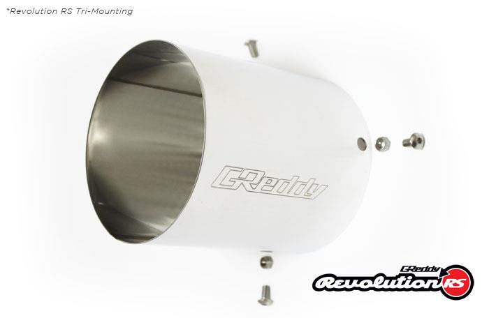 GReddy 11001131 Universal 3in 3-Bolt Tip Revolution RS Mufller