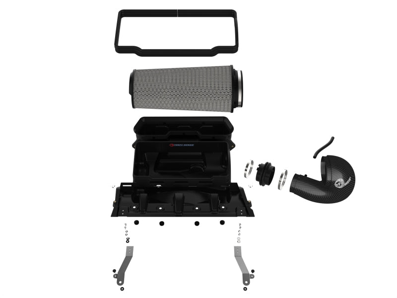 AFE 57-10022D fits RAM 1500 TRX Track Series Carbon Fiber Cold Air Intake Syste