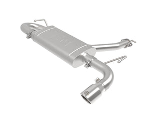AFE 49-37017-P  2.5in 304 SS Axle-Back Exhaust w/Polished Tips 18-22 fits Hyund