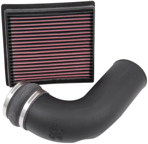 K&N Engineering 57-1568 K&N 13-15 fits RAM 2500/3500 L6-6.7L DSL Performance Intake Kit