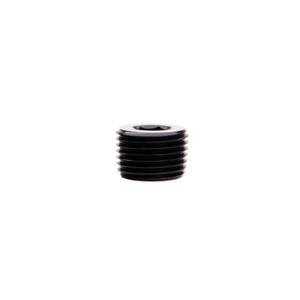 Fleece Performance -NPT-12 Universal 1/2in NPT Hex Socket Plug - Black