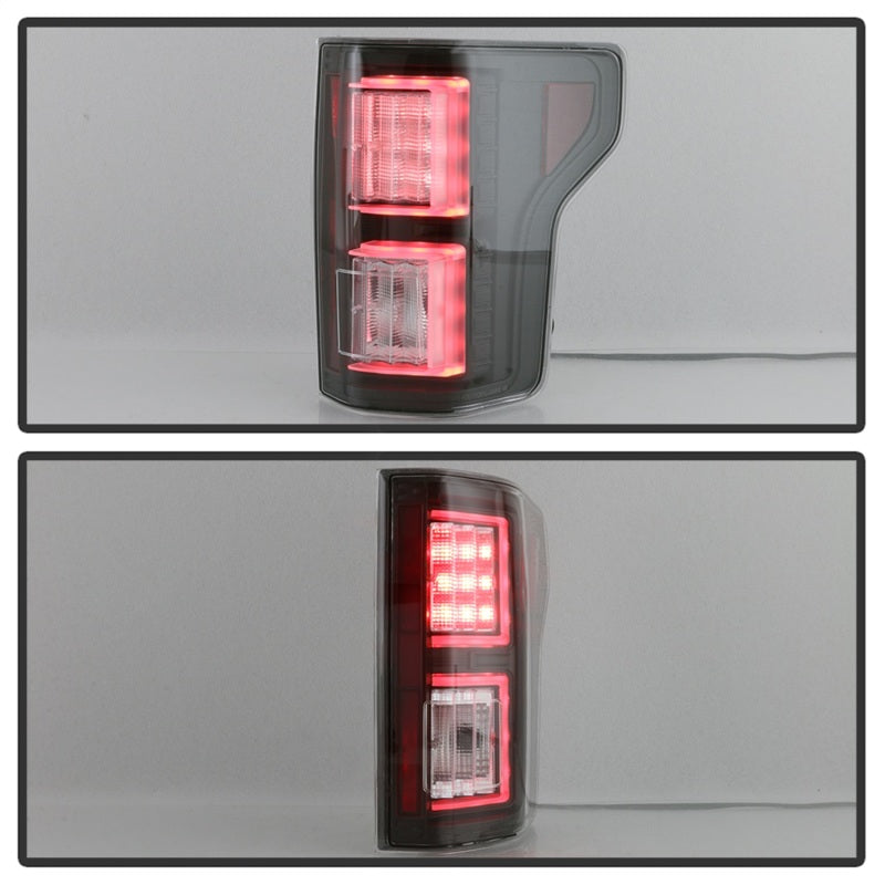 Spyder 5085689 fits Ford 18-19 F-150 (w/o Blind Spot Sensor) LED Tail Lights -