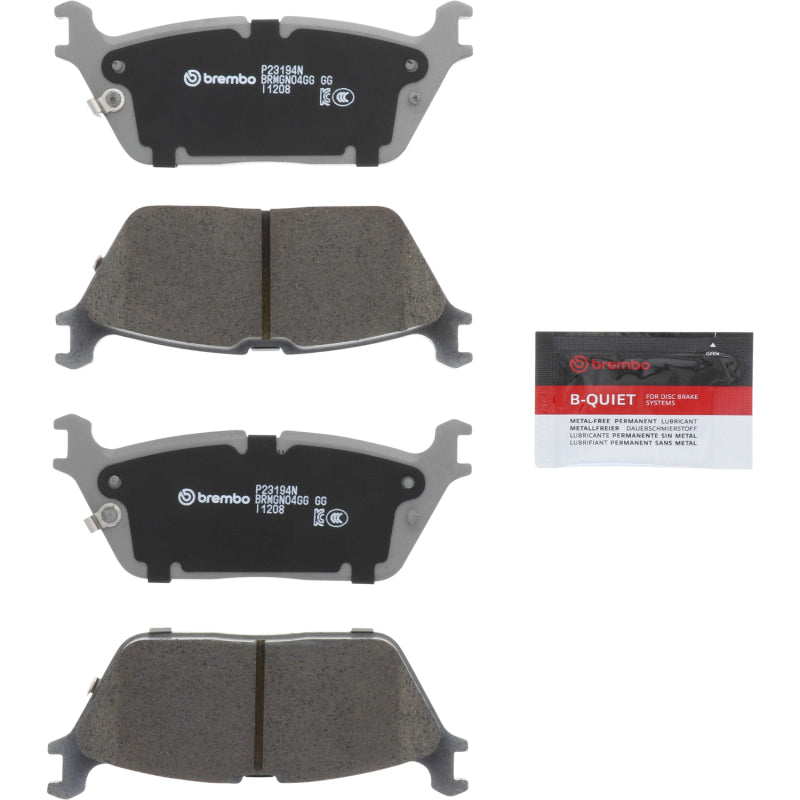 Brembo OE P23194N Brembo 19-22 Ram 1500 Rear NAO Brake Pad