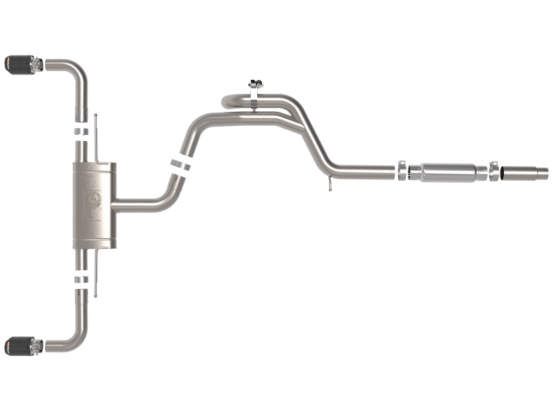 AFE 49-36451-C  XV 3in to 2 1/2in 304 SS Cat-Back Exhaust 22-23 fits Volkswagen