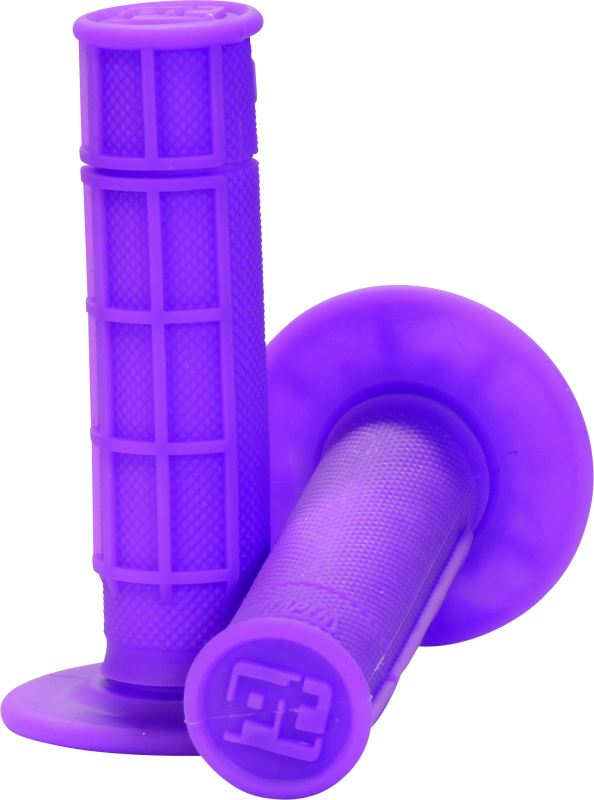 ProTaper 24044 1/2 Waffle Grips - Neon Purple