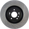 Stoptech 127.46076L Slotted & Drilled Sport Brake Rotor