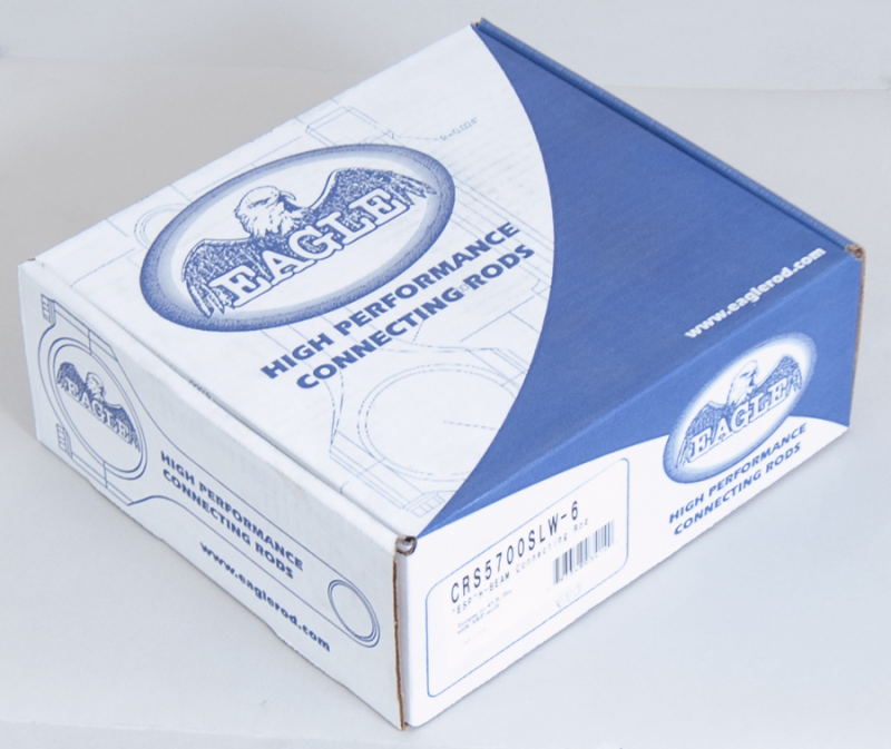 Eagle CRS5700SLW-6 fits Chevy 250 CID 16 H-Beam Connecting Rods (Set of 6)