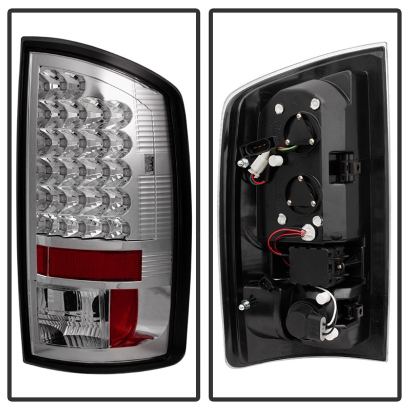 Spyder 5002624 fits Dodge 07-08 Ram 1500/Ram 07-09 2500/3500 LED Tail Lights Ch