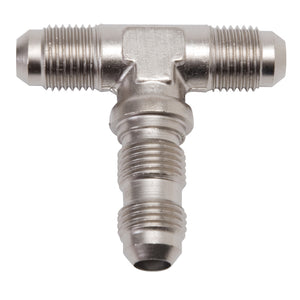 Russell 661301 Performance -3 AN Flare Bulkhead Tee Fitting (Endura)