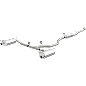 Magnaflow 19393 CatBack 2018 fits Honda Accord L4 2.0LGAS 2.5in Dual Outlet Stainless Street Series Exhaust