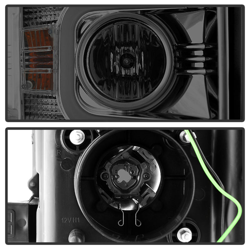 Spyder 5081056 fits Chevy 14-16 Silverado 2500 HD Projector Headlights Light Ba