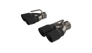 QTP 430115TB 2015-2023 fits Dodge Challenger 6.2/6.4L QTP Black Quad Tip Adapter