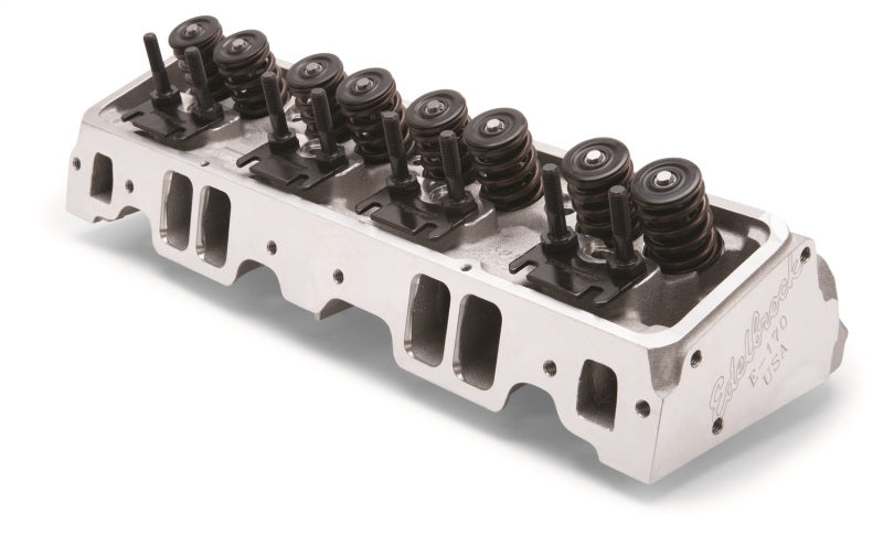 Edelbrock 61019 Cylinder Head fits SBC Performer RPM 23 Deg 170cc Intake 60cc Chamber Flat Tappet Cam Complete