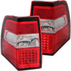 ANZO 311108 2014 fits Ford 07-20 Expedition LED Taillights Red/Clear